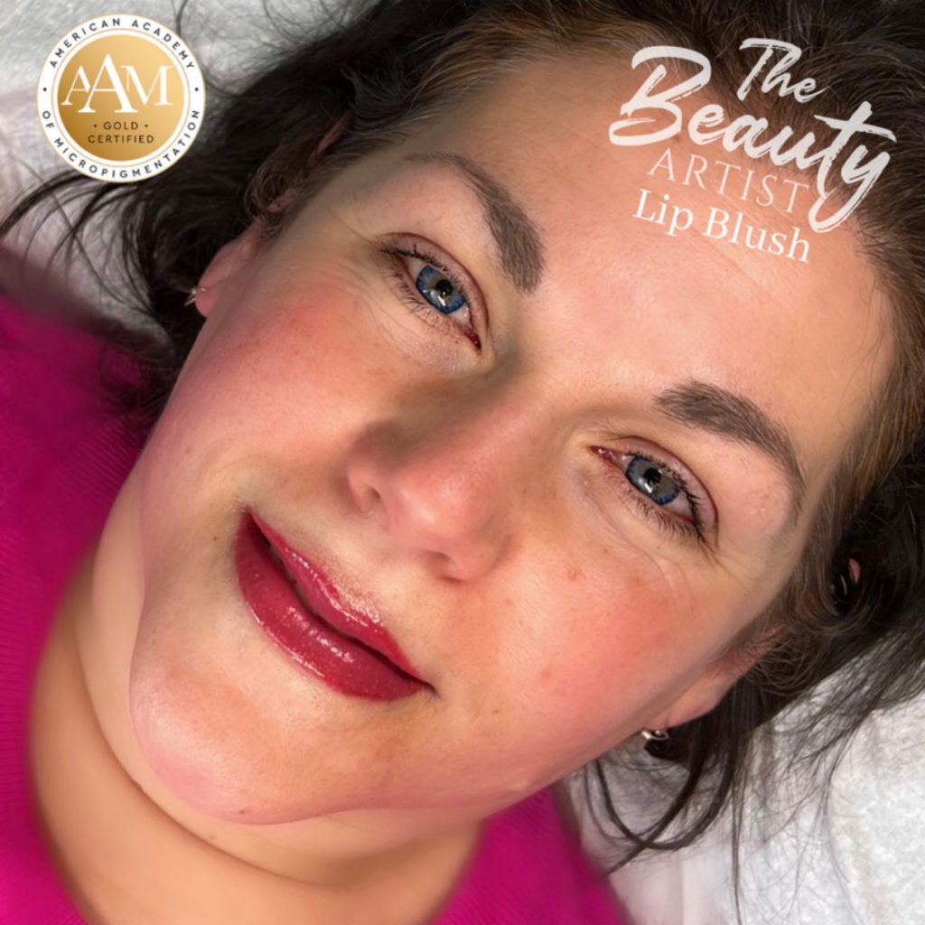 Example of lip blush